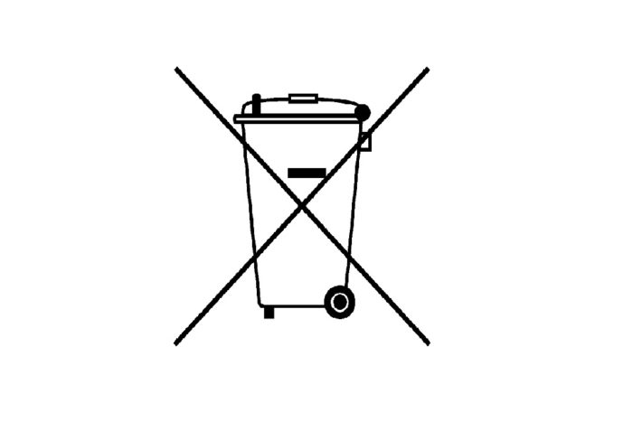 Wheeled bin WEEE