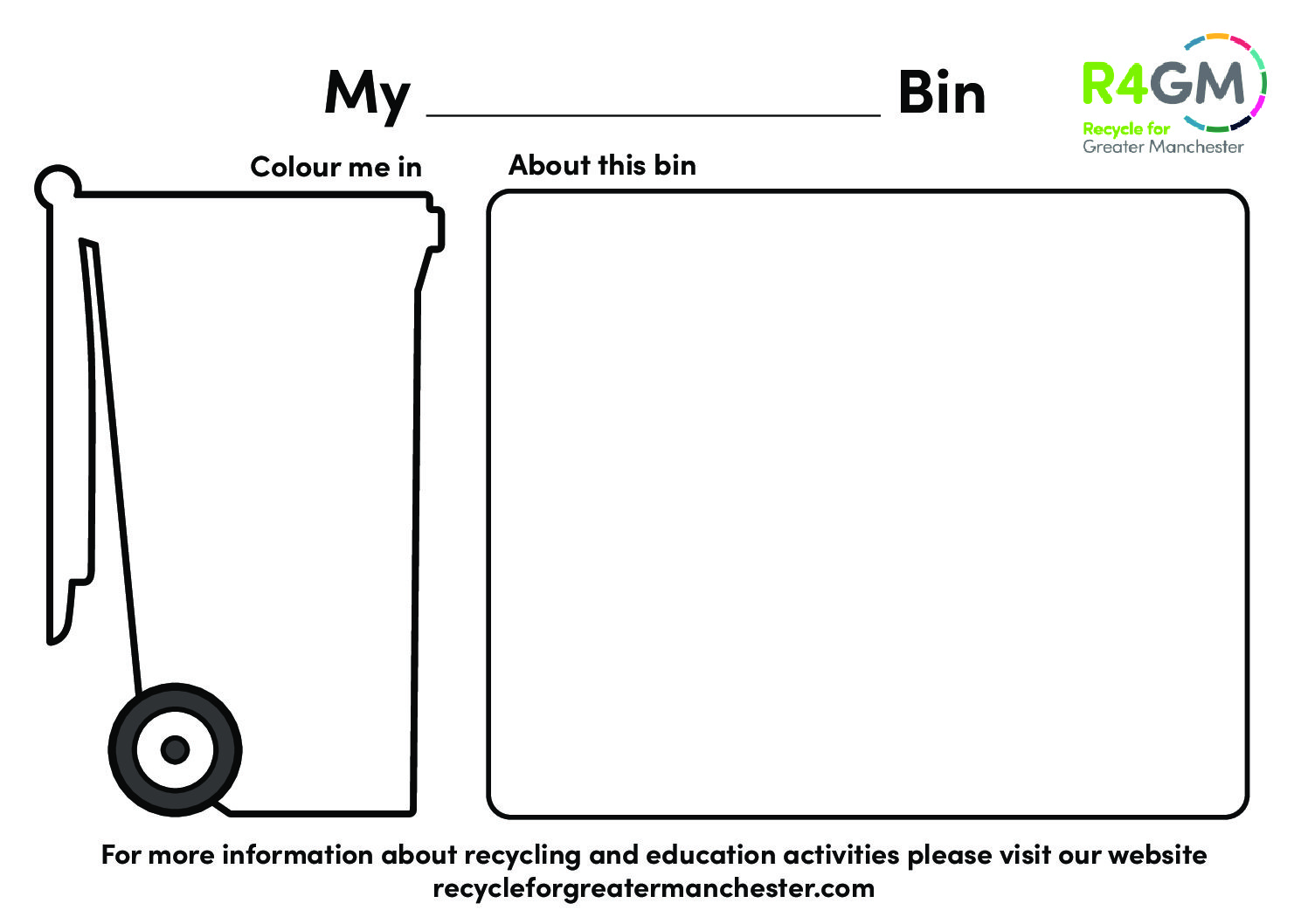 colour me bin poster pdf