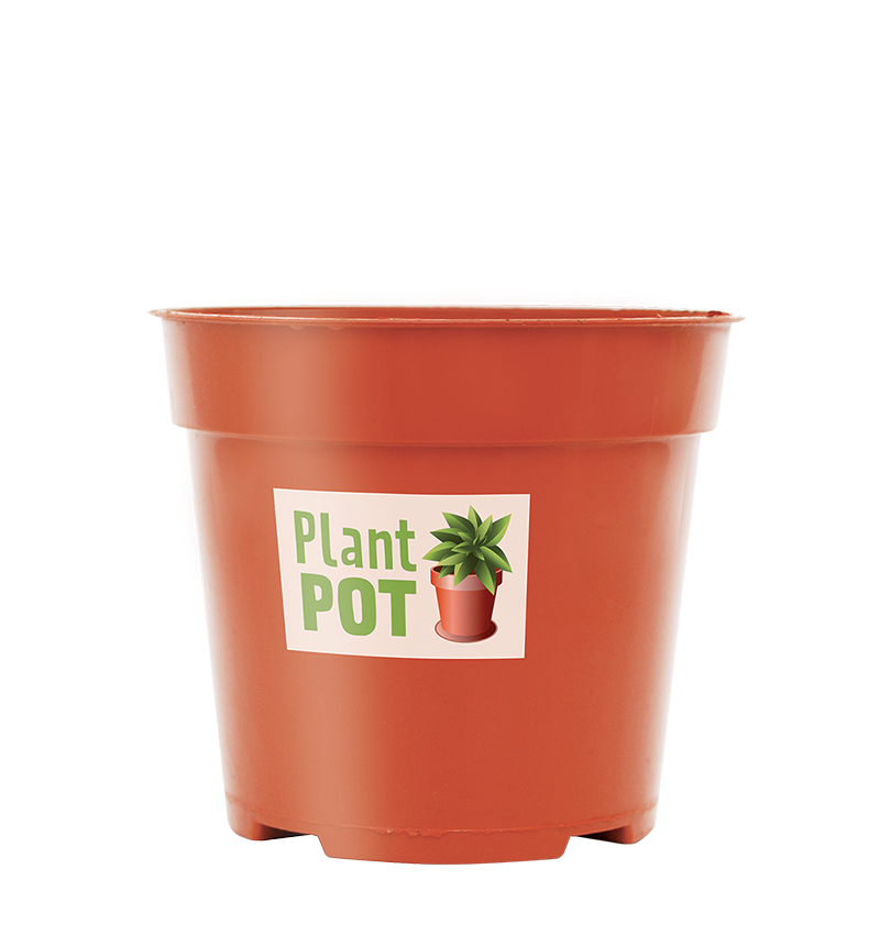 2Plastic Plant Pot
