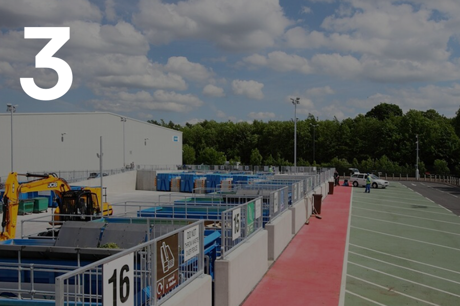 3. Photo of recycling centre