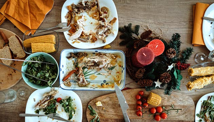 leftover christmas food