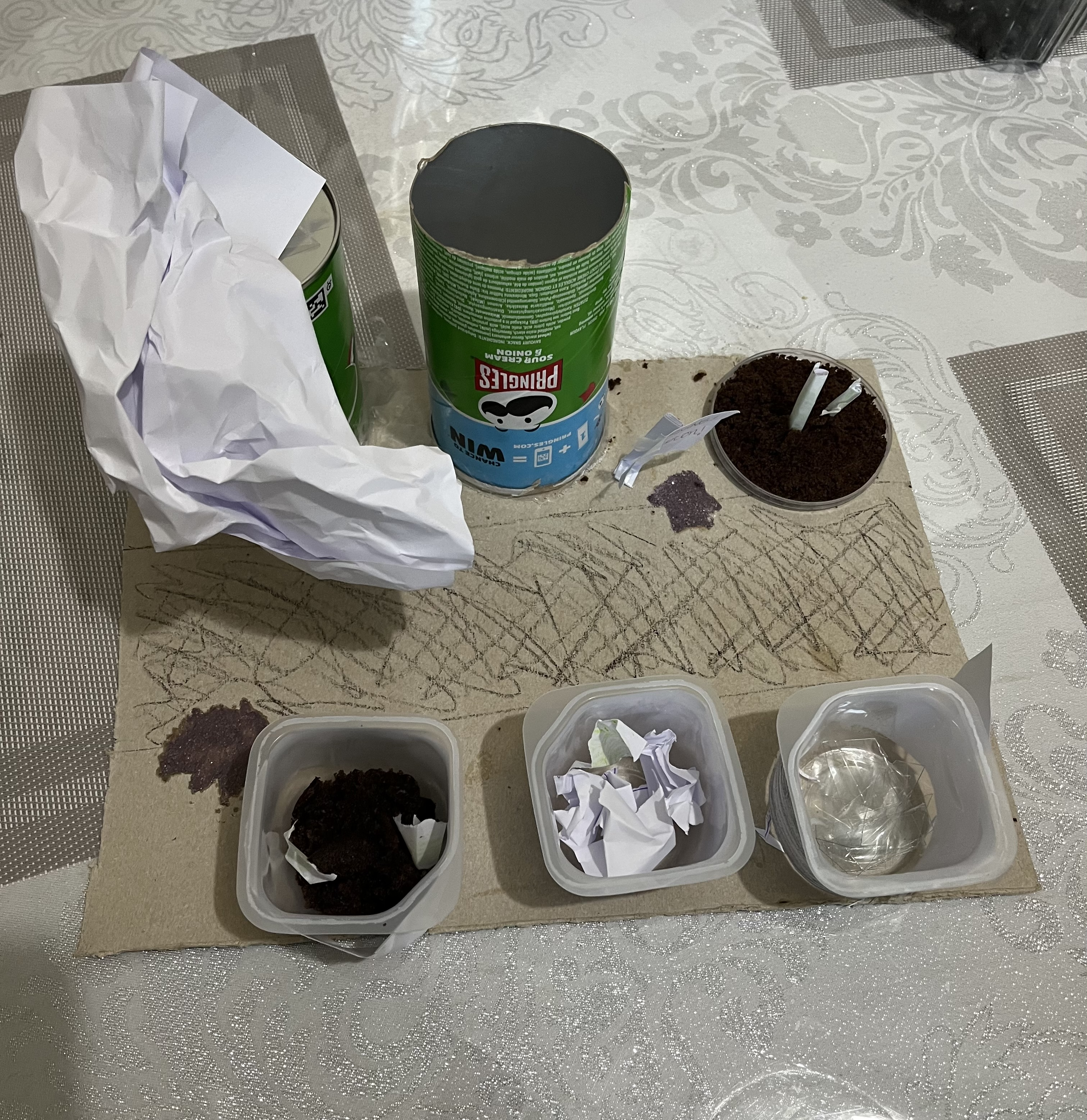 Israt aged 9 Bins