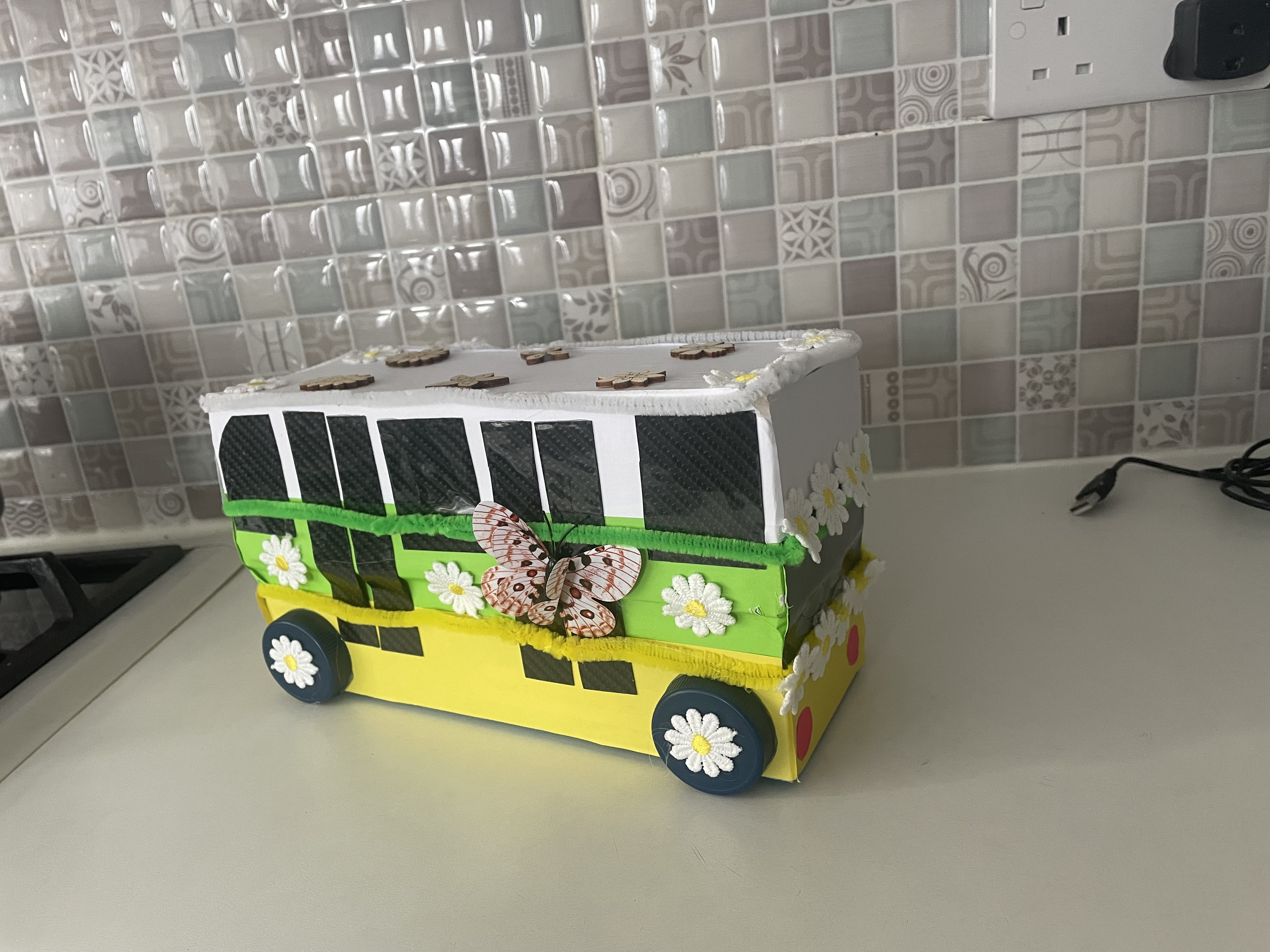 We made bus for school project