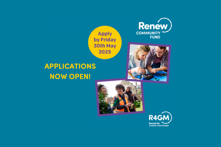Renew Community Fund. Applications Open Now. Apply by Friday 30th May 2025.