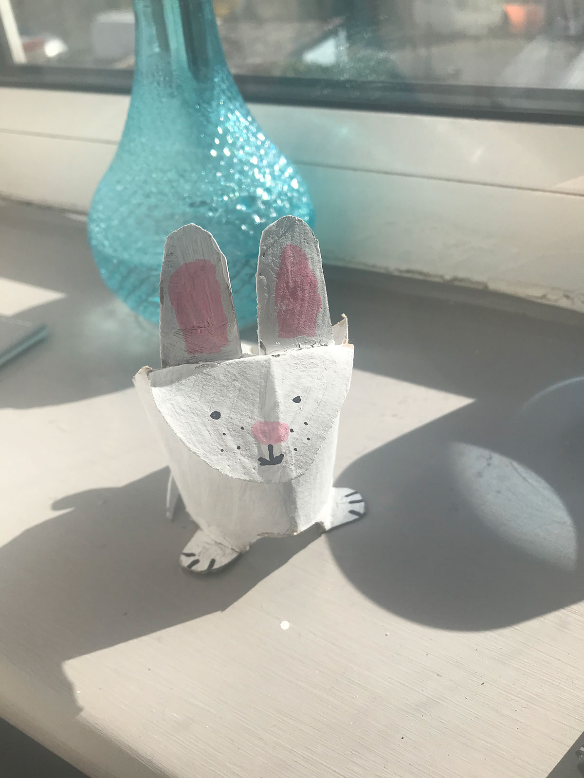 Bunny toilet roll